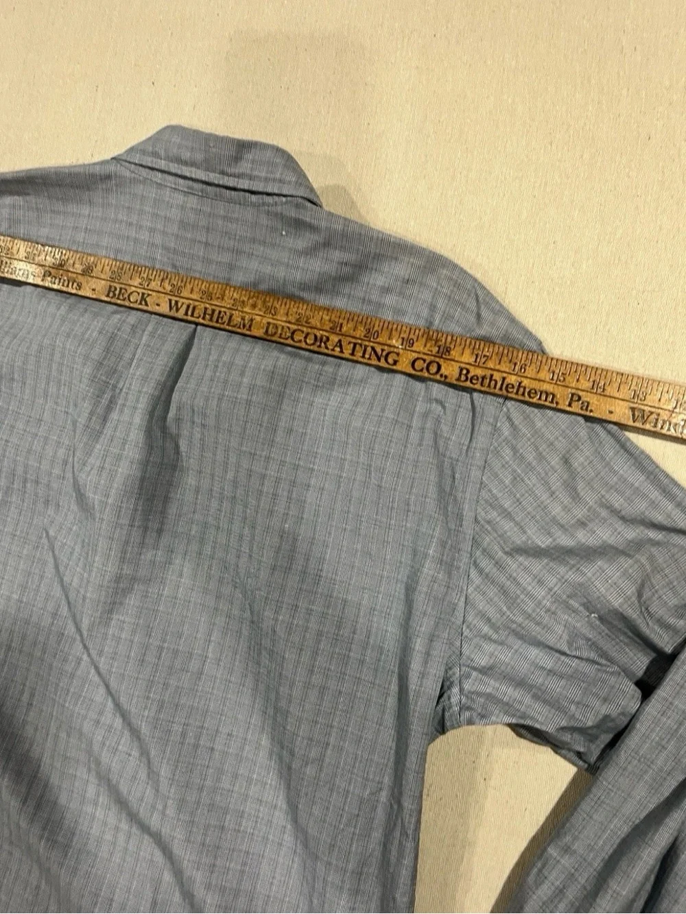 J. Crew Men's Light Gray Striped Button-Down Shirt